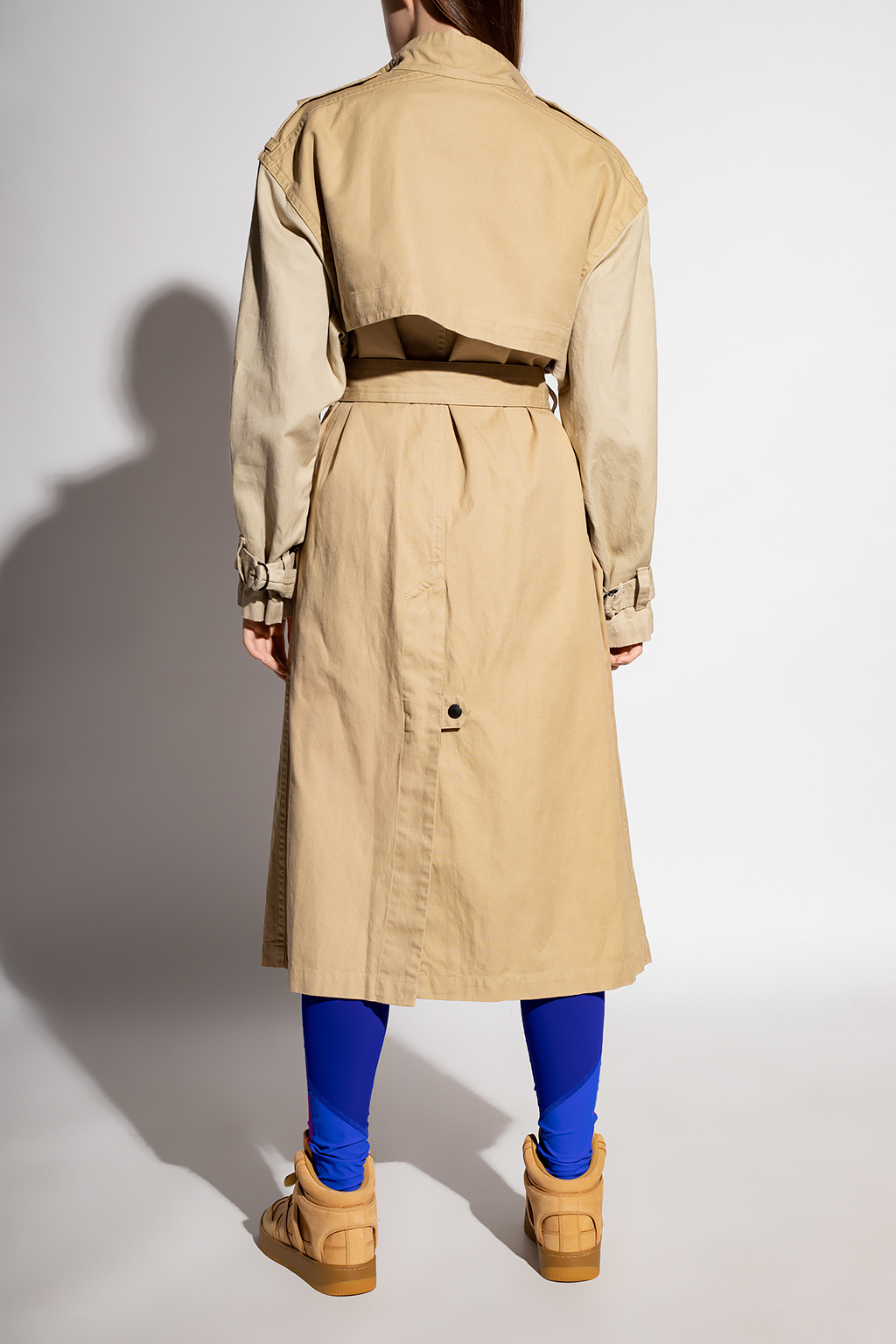 Marant Etoile 'Kendal' trench coat | IetpShops | Women's Curve 